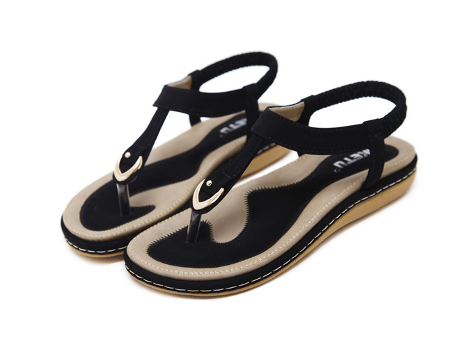 Bohemia Ethnic Soft Flat Sandals