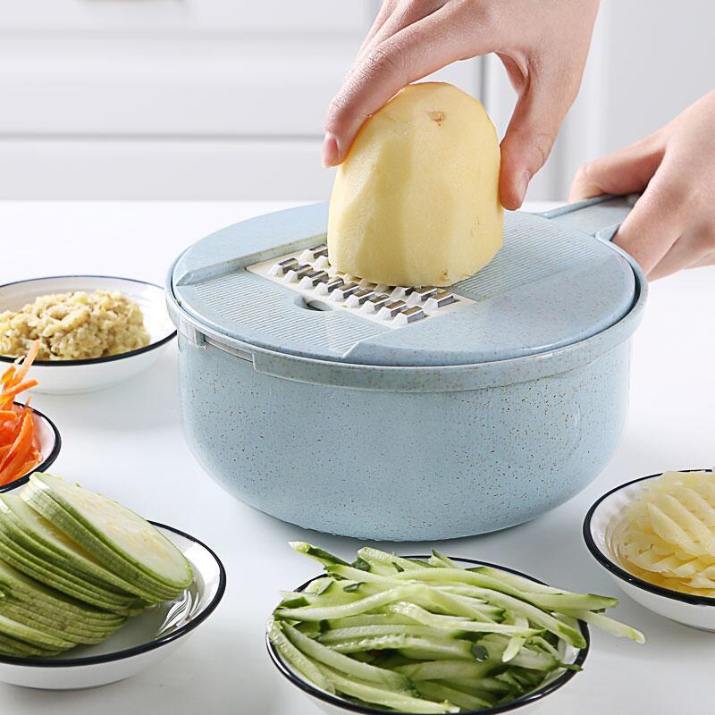 8 in 1 Vegetable Slicer With Strainer