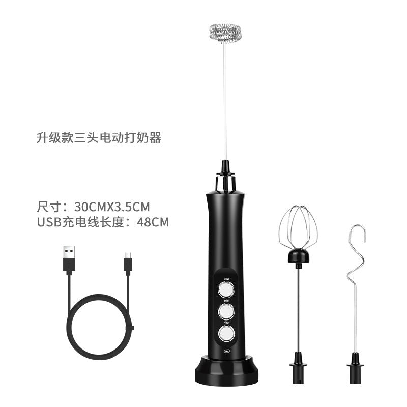 USB Rechargeable Milk Frother