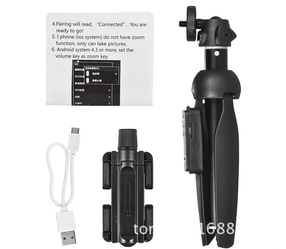 Multifunction Selfie Stick Tripod With Bluetooth Remote Shutter