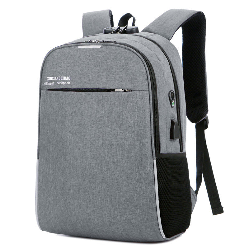 USB Nylon Charging Travel Backpack