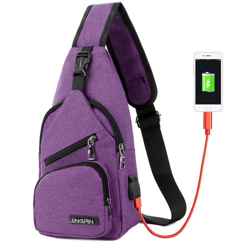 Crossbody Bag With USB Charging