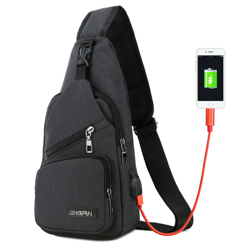 Crossbody Bag With USB Charging