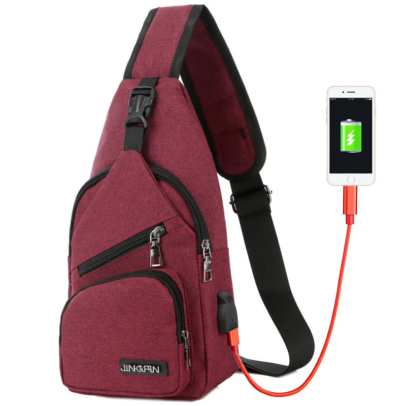 Crossbody Bag With USB Charging