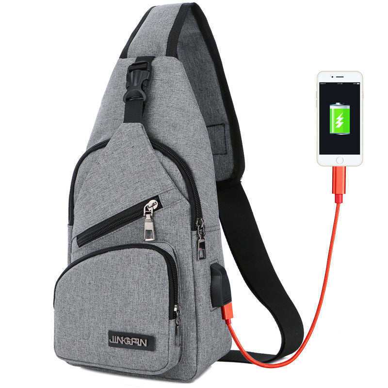 Crossbody Bag With USB Charging